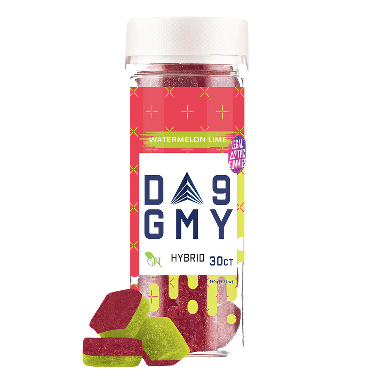 AGFN D9 GMY JAR HYBRID - WATERMELON LIME - DELTA