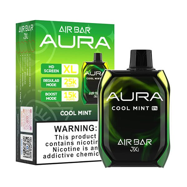 AIRBAR AURA 25K PUFFS 5% HD SCREEN