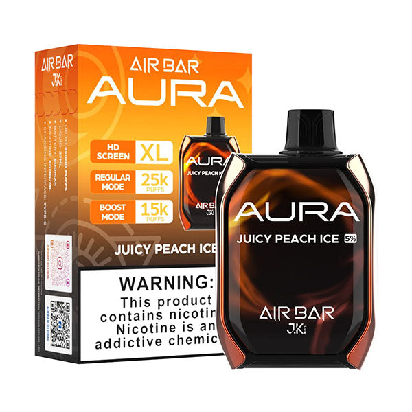 AIRBAR AURA 25K PUFFS 5% HD SCREEN