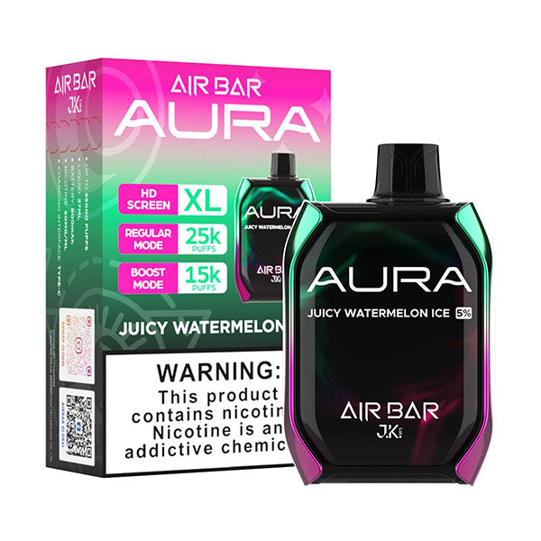 AIRBAR AURA 25K PUFFS 5% HD SCREEN  Rising Wholesale Inc.