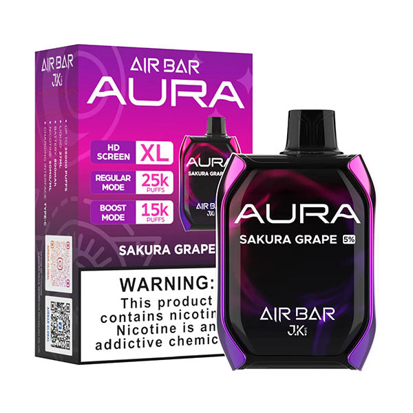 AIRBAR AURA 25K PUFFS 5% HD SCREEN