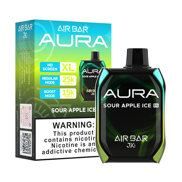 AIRBAR AURA 25K PUFFS 5% HD SCREEN