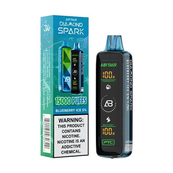 AIRBAR DIAMOND SPARK 15000 PUFFS 5% DISPOSABLE