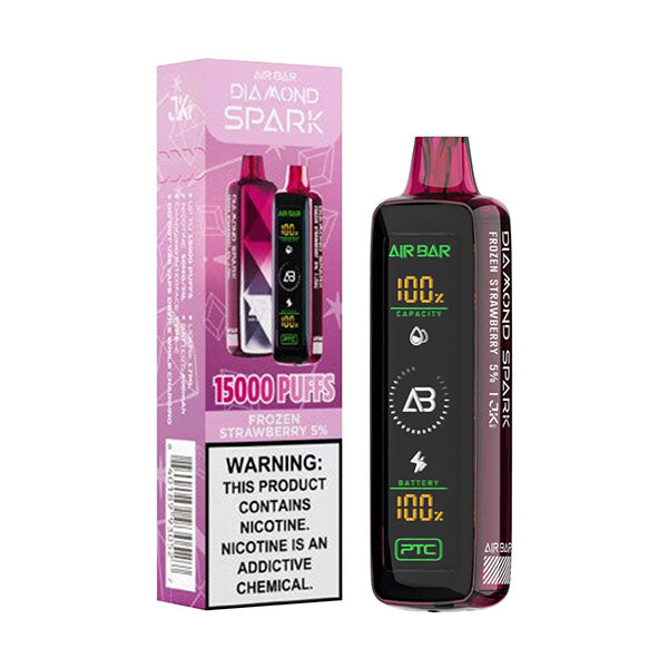 AIRBAR DIAMOND SPARK 15000 PUFFS 5% DISPOSABLE
