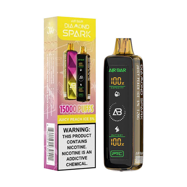 AIRBAR DIAMOND SPARK 15000 PUFFS 5% DISPOSABLE