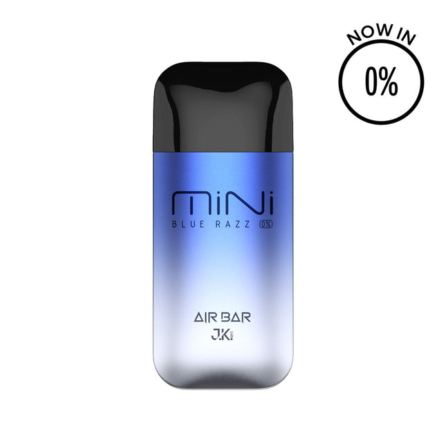 AIR BAR MINI DISPOSABLE VAPE 0% (DISPLAY of 10) BLUE RAZZ 840189921020