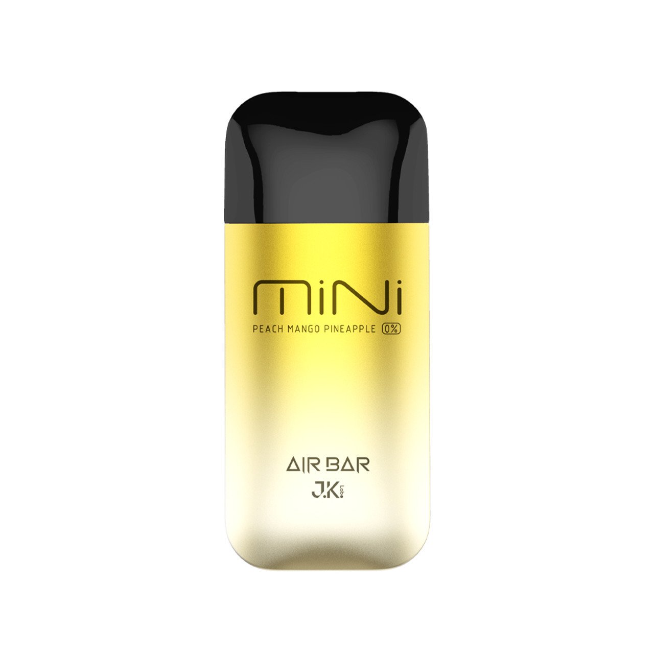 AIR BAR MINI DISPOSABLE VAPE 0% (DISPLAY of 10) PEACH MANGO PINEAPPLE 840189921006