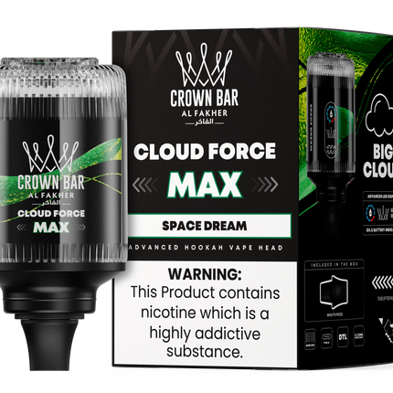 AL FAKHER CROWN BAR HOOKAH HEAD 50K PUFFS