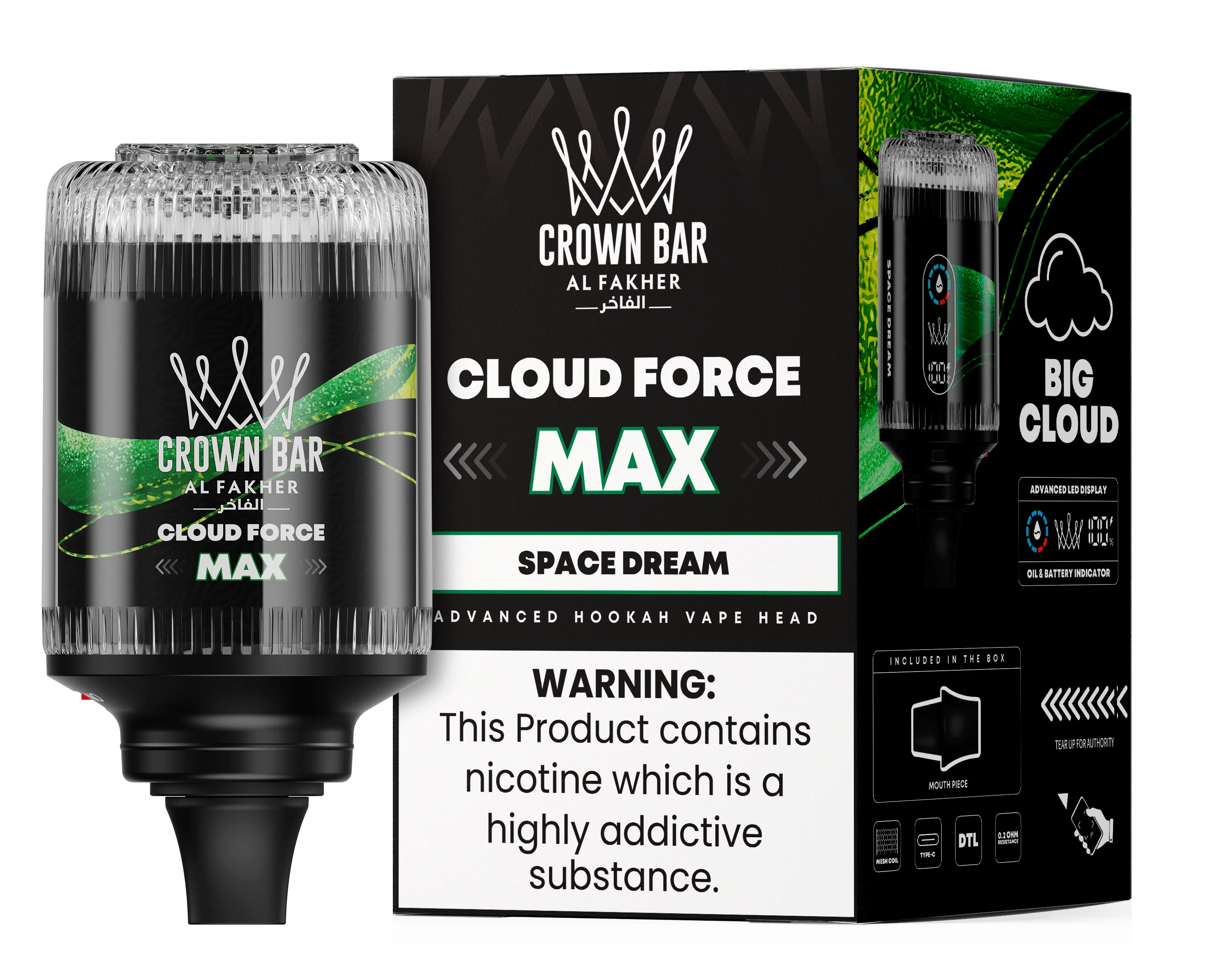 crown bar hookah vape AL FAKHER CROWN BAR HOOKAH HEAD 50K PUFFS – Rising Wholesale Inc
