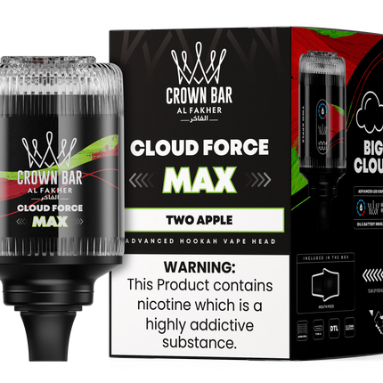 AL FAKHER CROWN BAR HOOKAH HEAD 50K PUFFS