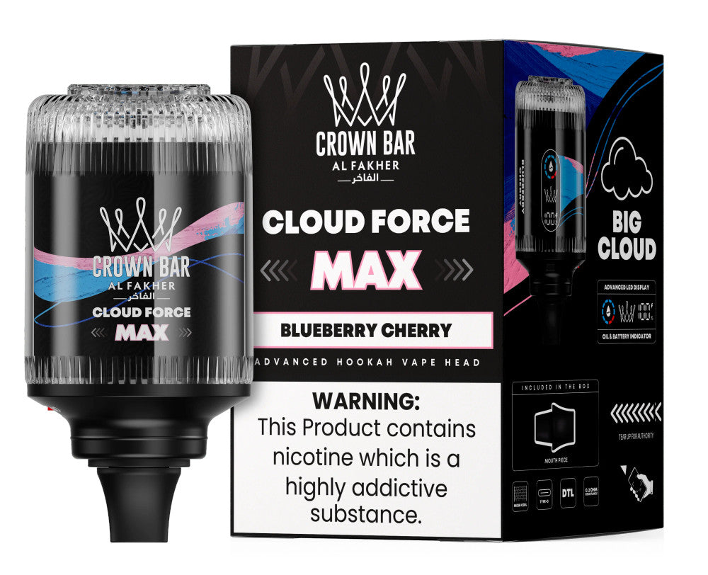 AL FAKHER CROWN BAR HOOKAH HEAD 50K PUFFS