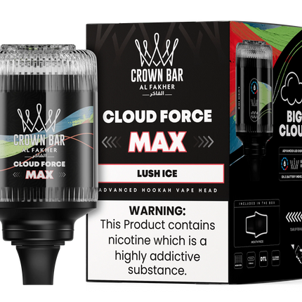 AL FAKHER CROWN BAR HOOKAH HEAD 50K PUFFS