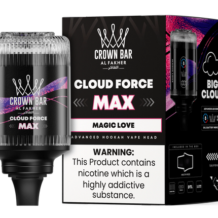 AL FAKHER CROWN BAR HOOKAH HEAD 50K PUFFS