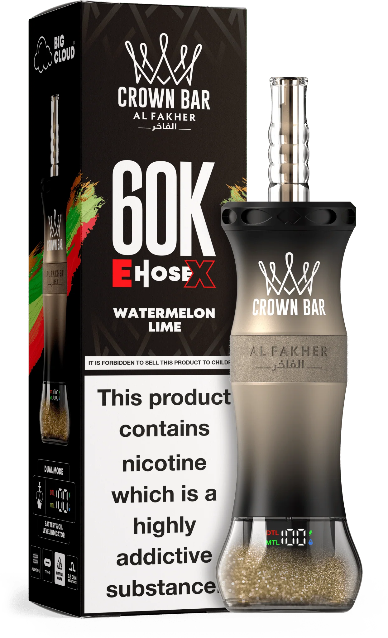 CROWN BAR AL FAKHER EHOSE X 60K (5CT DISPLAY)