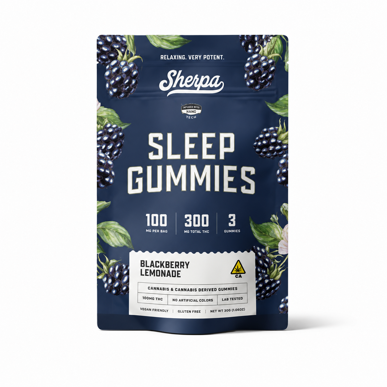SHERPA 100MG THC GUMMIES BAG (3CT X 100MG)