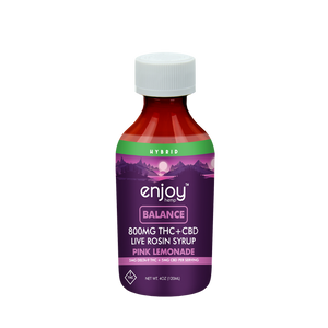 ENJOY HEMP 4OZ LIVE ROSIN THC SYRUP