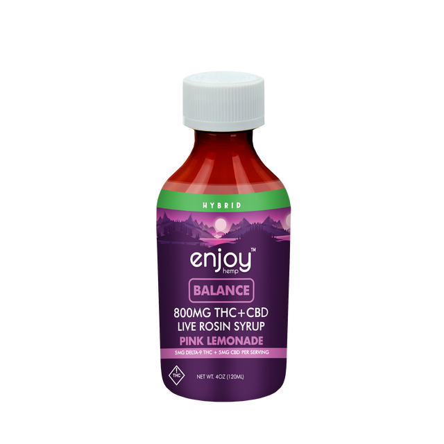 ENJOY HEMP 4OZ LIVE ROSIN THC SYRUP