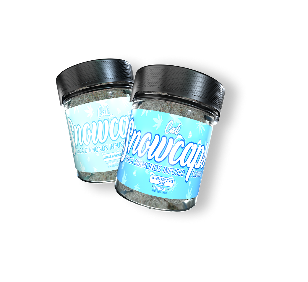 SNOW CAPS THCA DIAMOND INFUSED 2OZ FLOWER | ASTRO CANDY (INDICA)