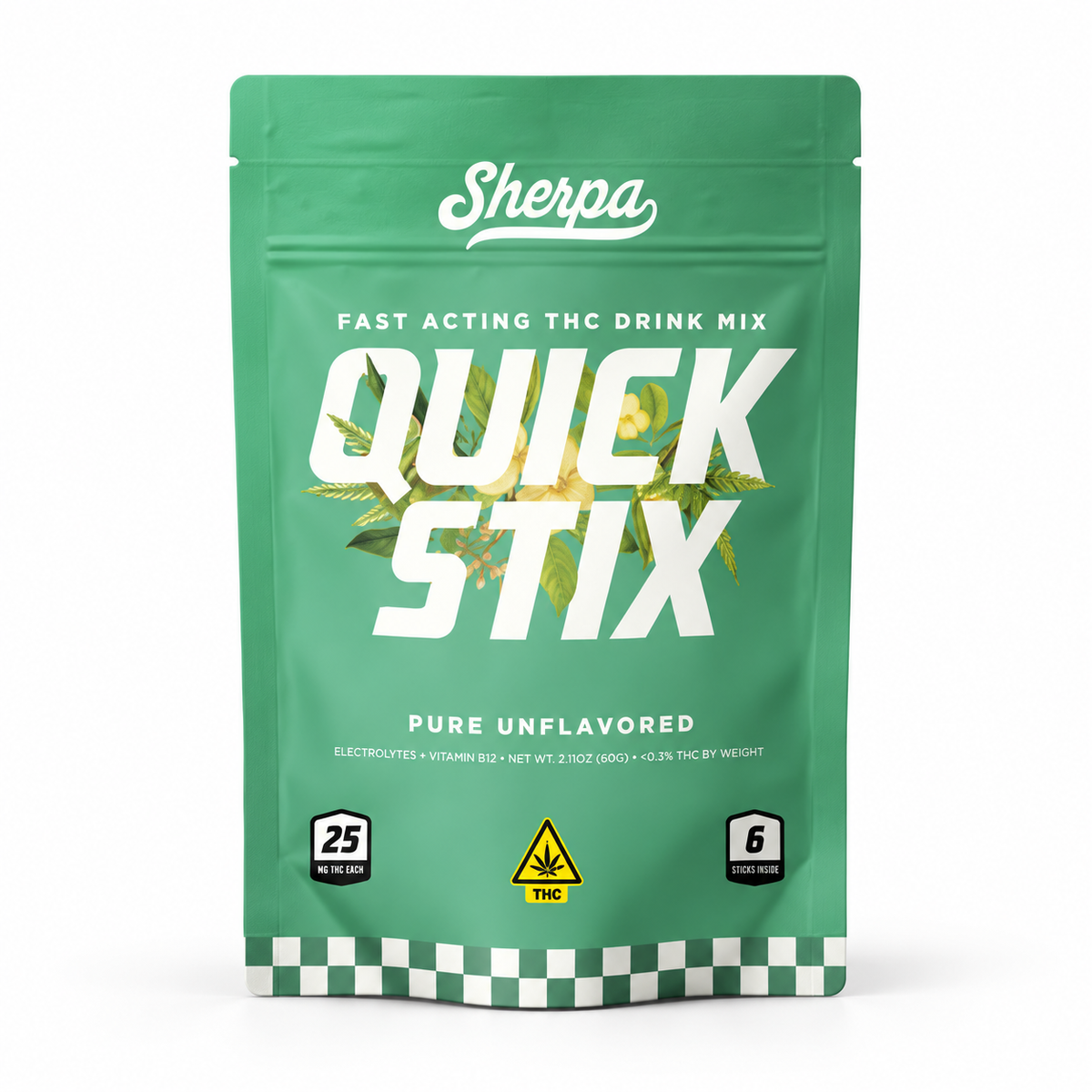 SHERPA 10MG THC QUICK STIX BAG (6CT X 10MG)