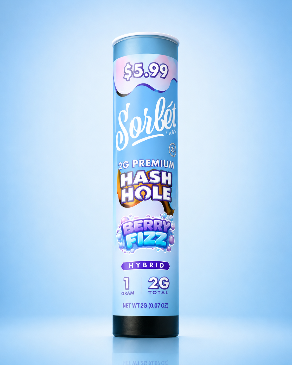 SORBET 2 GRAM THC-A PRE-PRICED HASH HOLES (20PK BOX)