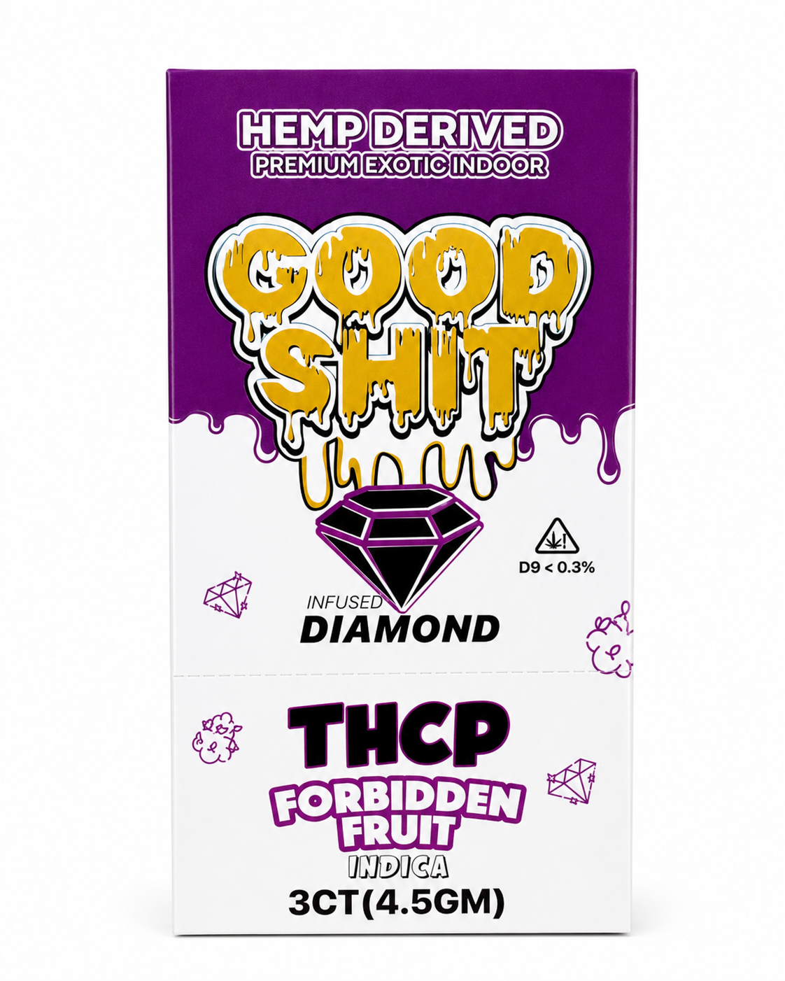 GOOD SHIT THCP DIAMOND INFUSED PRE ROLLS PACK (1.5G x 3CT)