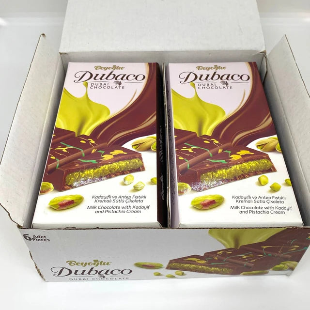 BEYOGLU DUBACO DUBAI CHOCOLATE 95G PER BAR (6CT BOX)
