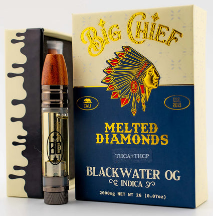 BIG CHIEF 2G THC-A + THC-P MELTED DIAMONDS CARTRIDGE