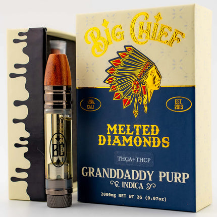 BIG CHIEF 2G THC-A + THC-P MELTED DIAMONDS CARTRIDGE