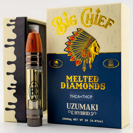 BIG CHIEF 2G THC-A + THC-P MELTED DIAMONDS CARTRIDGE
