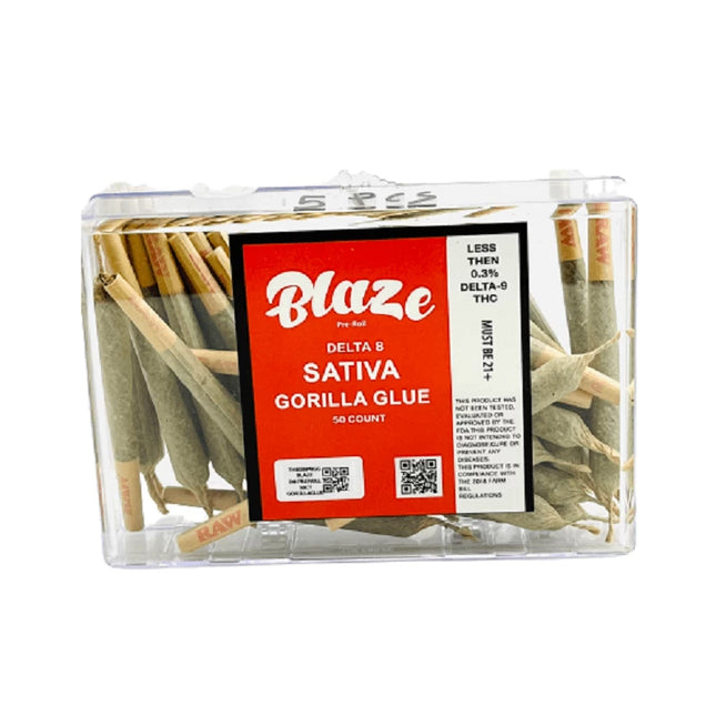 BLAZE DELTA-8 1 GRAM PRE-ROLL 50CT/JAR