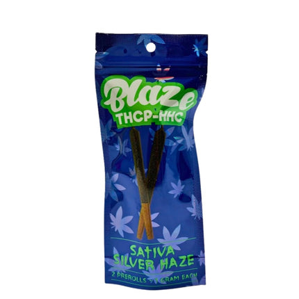 BLAZE THC-P HHC PRE ROLLS (2PC/PACK) 1 GRAM EACH