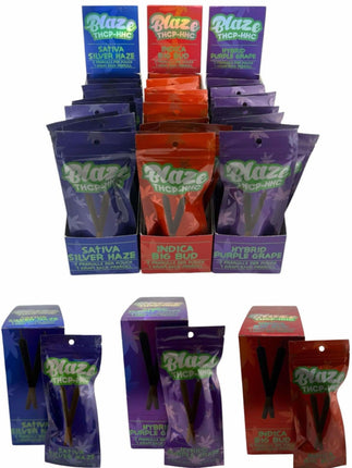 BLAZE THC-P HHC PRE ROLLS (2PC/PACK) 1 GRAM EACH