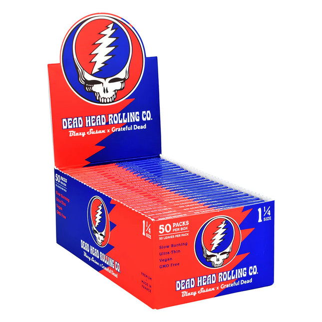 BLAZY SUSAN X GRATEFUL DEAD LEAVES (50PK/BOX) | 1 1/4 SIZE