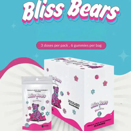 BLISS BEARS FEMALE ENHANCEMENT 6PC/PACK