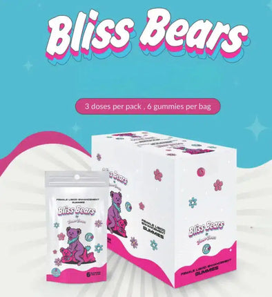 BLISS BEARS FEMALE ENHANCEMENT 6PC/PACK