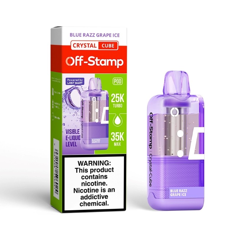 OFF STAMP X-CUBE CRYSTAL EDITION 35K POD (5CT DISPLAY)