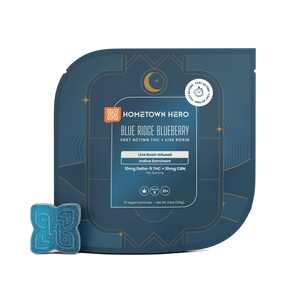 HOMETOWN HERO 20MG D9 LIVE ROSIN GUMMIES (10CT/PACK)
