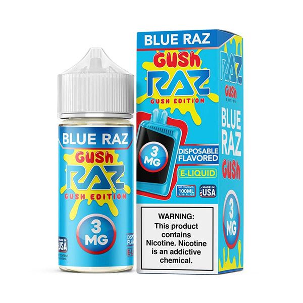 POD JUICE E-LIQUID 100ML RAZ GUSH EDITION