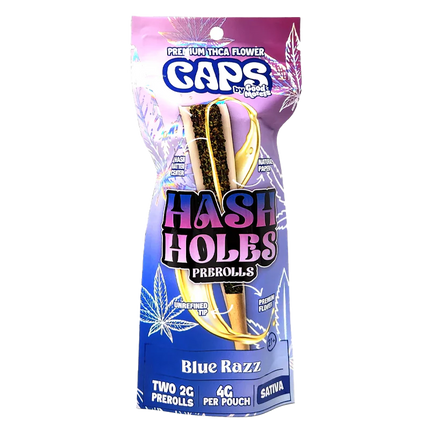 CAPS HASH HOLES THC-A PREROLLS (2 X 2G) PER PACK
