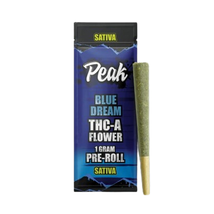 PEAK 1 GRAM THC-A PRE ROLL (1CT/PK)