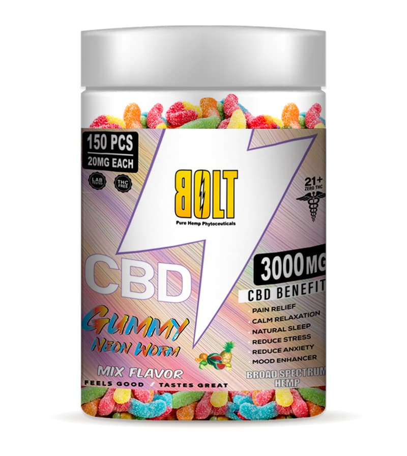 BOLT CBD GUMMY RINGS 2000 MG