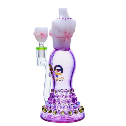 CHEECH GLASS 8.5in "Bikini BombShell" WATER PIPE (CHE-378)
