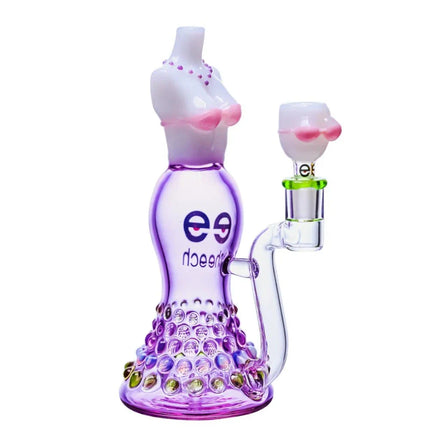 CHEECH GLASS 8.5in "Bikini BombShell" WATER PIPE (CHE-378)