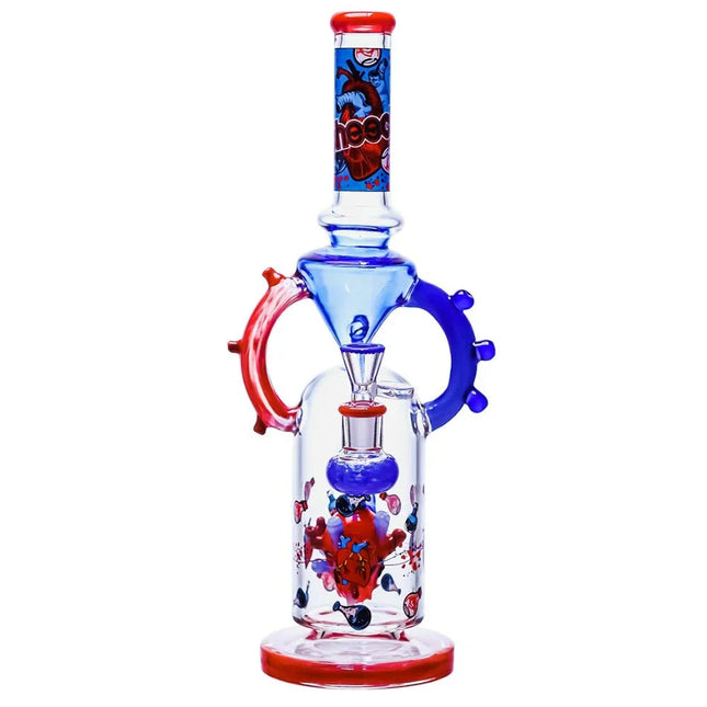 CHEECH 14in "HEART SURGEON'S WEEKEND RELAXATION KIT" WATER PIPE