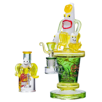 CHEECH 10in "ITS BANANA TIME" WATERPIPE