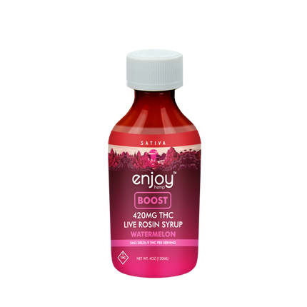 ENJOY HEMP 4OZ LIVE ROSIN THC SYRUP
