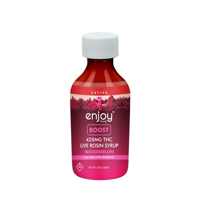 ENJOY HEMP 4OZ LIVE ROSIN THC SYRUP