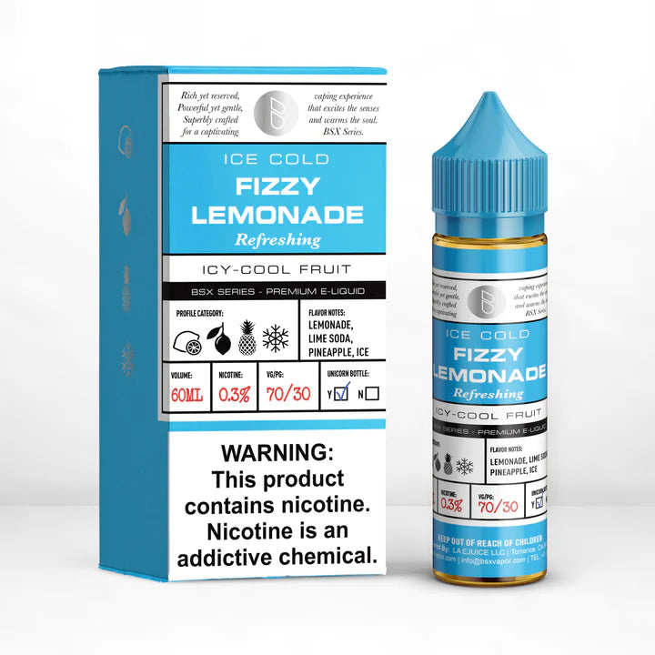 BSX SERIES E-LIQUID 60ML - FIZZY LEMONADE 3MG - E-Juice