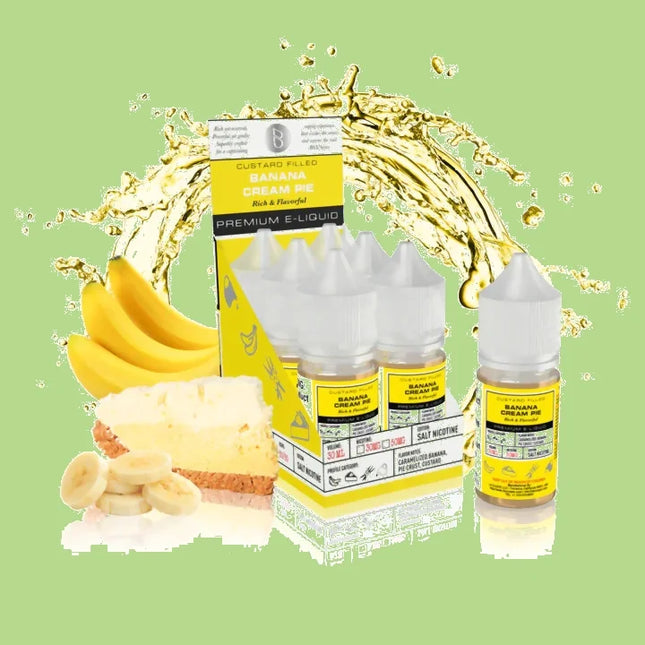 BSX SERIES SALT 30ML - BANANA CRAEM PIE 30MG - E-JUICE