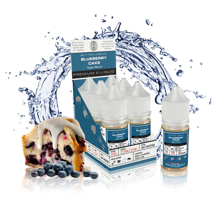 BSX SERIES SALT 30ML - BLUEBERRY CAKE 30MG - E-JUICE
